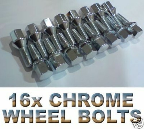 16x neu chrom rad bolzen - 16x,
