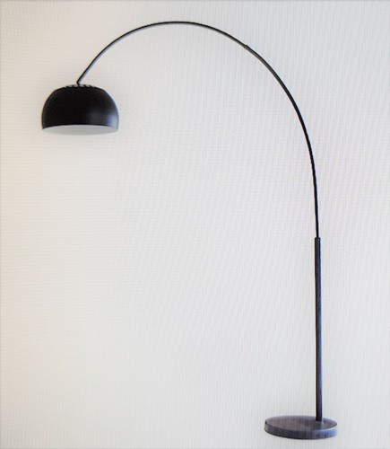 Lampe licht bogenlampe - licht, marmor