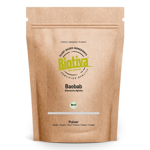 Baobab pulver bio - baobab, 100g