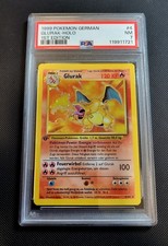 Original Base Glurak 1.Edition Holo 1999 Deutsch PSA 7 Near Mint