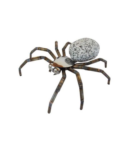 Spinne aus granit edelstahl - spinne,