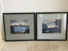 Bilder - Seidenmalerei 2 Landschaftsbilder