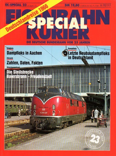 Eisenbahn kurier special - special, ek
