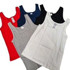 Petite Fleur Damen Unterhemden Top 5 Stück Gr. 42 bis 60 (1 077) Übergröße NEU