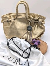 Furla Mini Tasche Gold Leder