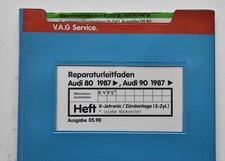 Audi 90 B3 & Audi Coupé, K-Jetronic/Zündanlage, MKB KV, PS, Reparaturleitfaden