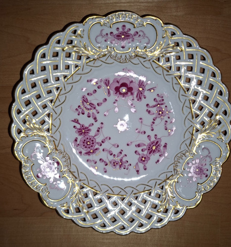 Meissen porzellan teller mit - meissen,