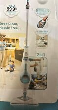 Dampfbesen Dampfmop Steam Mop  deluxe steambürste fsmh1621D Black und Decker