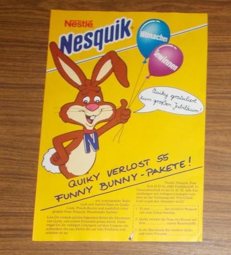 Seltene werbung nesquik funny - seltene,