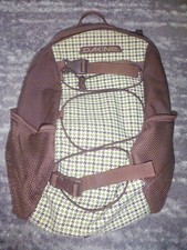 DAKINE Rucksack braun grün gemustert Rücken gepolstert verstellbar top Zustand