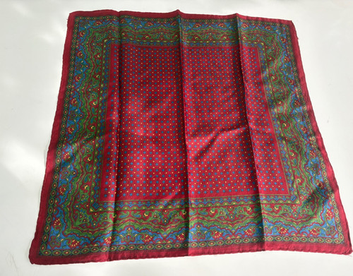 Vintage luxus seidentuch - vintage,