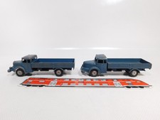 2x Märklin 1:43 8009 LKW Krupp Titan 3 KLEINTEILE FEHLEN Lastwagen #DZ341-1