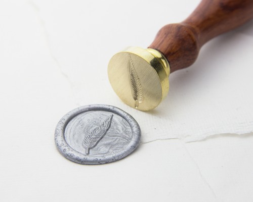 Siegelstempel feder aus - feder,