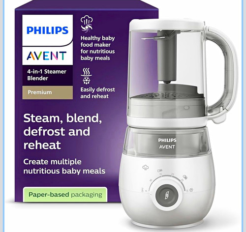 Avent dampfgarer mit - 4-in-1,