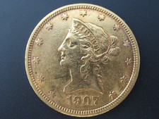 10 Dollars Gold 900 Goldmünze