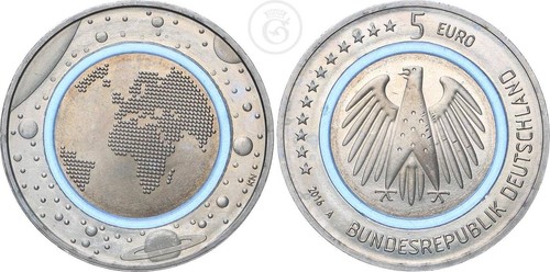Deutschland brd euro 2016 - deutschland, a