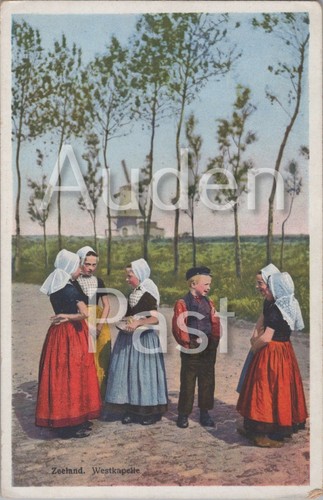 Vintage fotochromie postkarte - vintage,