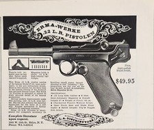 1965 Print Ad Erma-Werke .22