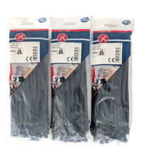 300 Stück Kabelbinder Schwarz