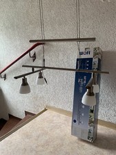 WOFI TALAS 596 LED PENDELLEUCHTE, NICKEL-MATT, 75CM LED Lampe