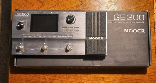 Mooer ge200 multieffektpedal - mooer,