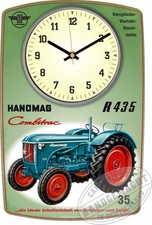 Oldtimer Wanduhr Motiv Hanomag
