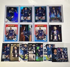 Lionel Messi - 16x Karten/Sticker (Refractor/Prizm/Inserts) PSG (Topps Cards)
