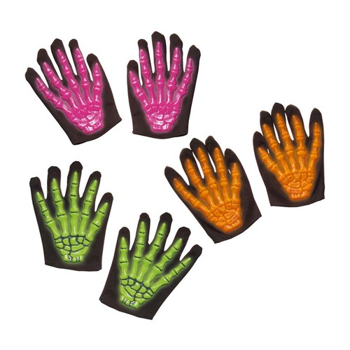 Skelett kinder handschuhe - 3d,