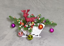 Adventsgesteck mit LED