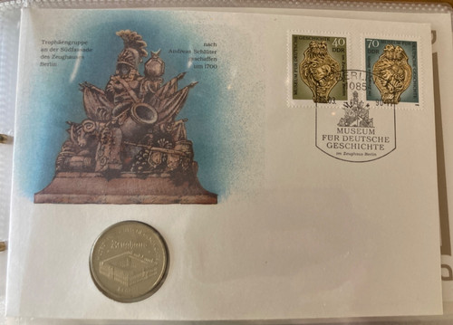 Ddr numisbrief 1990 - numisbrief, museum