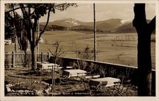Ak Lohberg im Bayerischen Wald, Landschaft mit Tischen, Blick auf... - 4909996