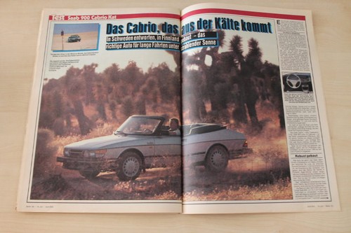 Auto bild 1986 saab - auto, 900