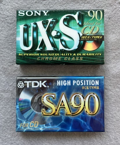 Audio kassetten ovp tdk - 2x,