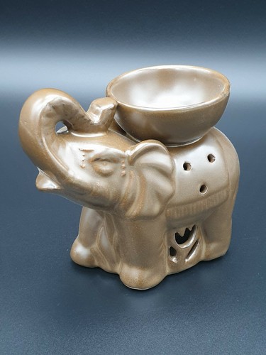 Duftlampe elefant braun - duftlampe, "