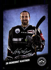 Benedikt Kastner SC Riessersee 2015-16 Autogrammkartel Eishockey + A 165290