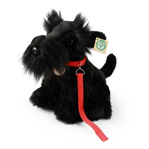 Schnauzer schwarz 27cm h - schwarz, 27cm,