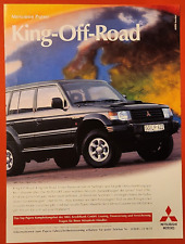 29. Mitsubishi Pajero 2800 Turbo Diesel GLS Werbeanzeige Werbung Reklame 1996