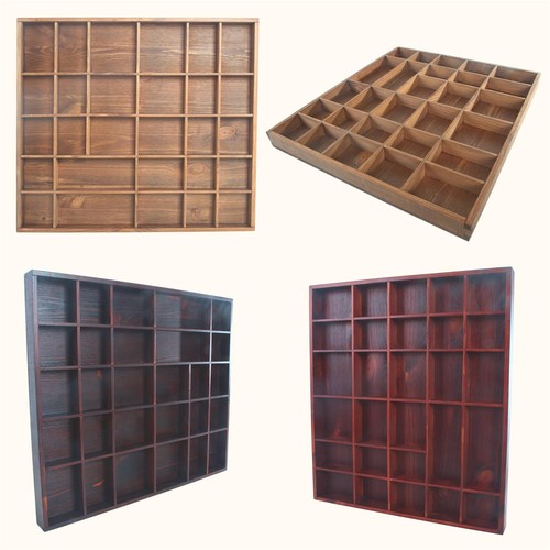 Holz vitrine wand - vitrine, schmuck