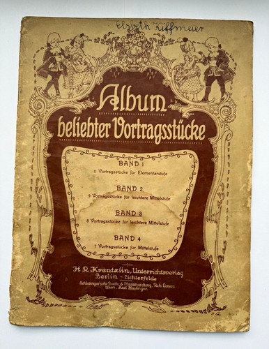 Krentzlin notenheft - h., r.