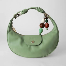 LONGCHAMP Le Pliage Xtra M Schultertasche Celadon Outlet - Leder Neu aus JAPAN