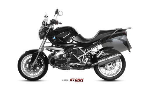 Storm oval auspuff passend - storm,