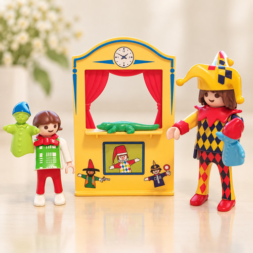 Playmobil puppentheater mit - playmobil,