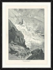 Lawine in den piemontesischen