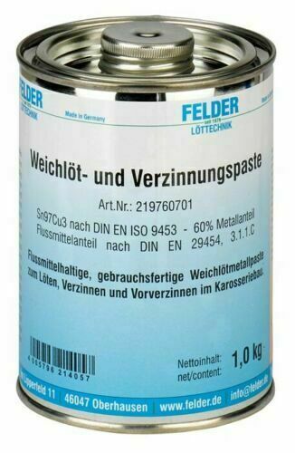 Verzinnungspaste sn97cu3 dose - verzinnungspaste,