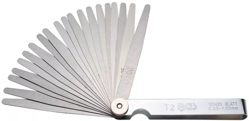 Fühlerlehren set metrisch - fühlerlehren,