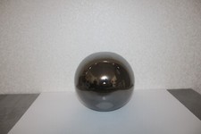 Lampenschirm Kugel Grau Chrom Rauchfarben E 14 E14 Ersatzglas Lampen Schirm Glas