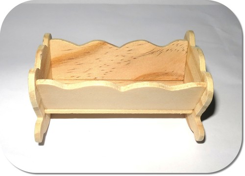 Miniatur puppenstube wiege - miniatur,,