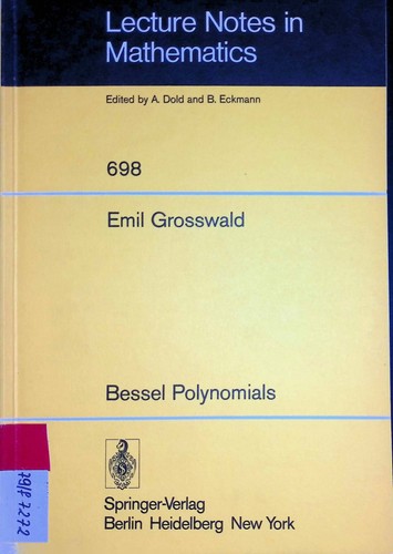 Bessel polynomials lecture - polynomials,