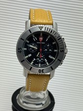 SWISS TIMER QUARZ CHRONOGRAPH EDELSTAHL HERRENUHR