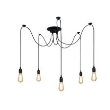 Retro Spinne Hängelampe EDO